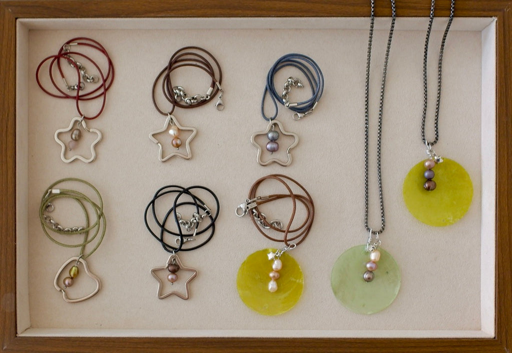 lily pad necklace